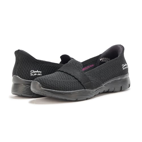 Skechers Women's Seager-High Fashion Hands Free Slip-ins Loafer3