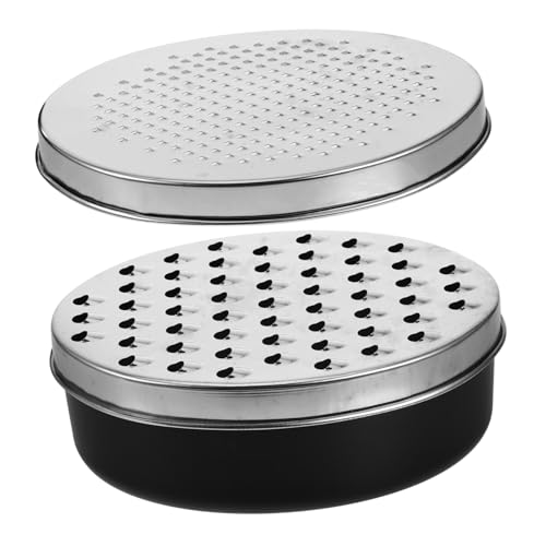 Rallador de queso de acero inoxidable con contenedor miniatura 1