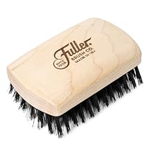 Fuller Brush Beard & Mustache Brush Natural Boar Bristles for Gentle Grooming & Styling Maple Wood Handle Comfortable Grip Ideal for All Beard Types & Lengths