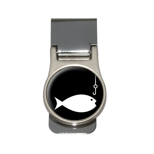 Fish Fishing Money Clip