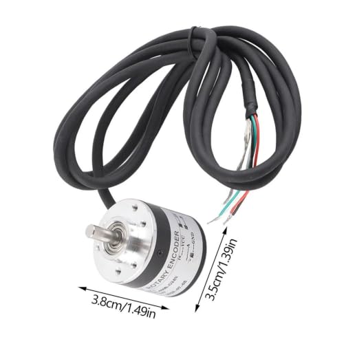 Codeur de rotation incrémental magnétoélectrique avec arbre biphasé de 6mm - 2