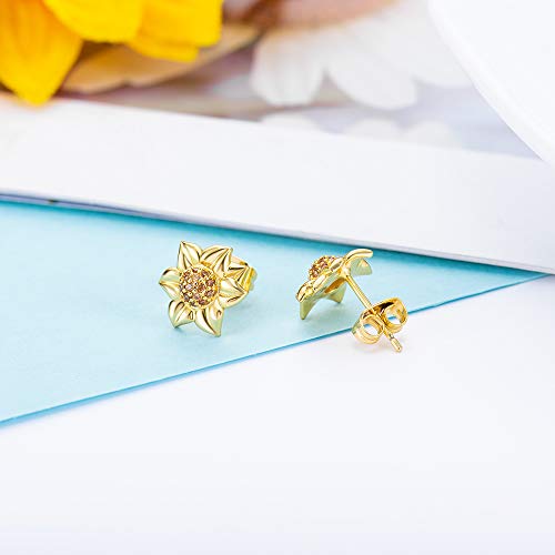 Tarsus Sunflower Earrings Jewelry Gifts for Women Girls Daughter Sister Best Friend...3
