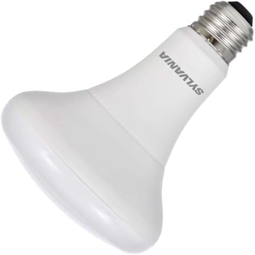 Miniatura 1 de SYLVANIA 9 vatios 3500K BR30 E26 tornillo medio regulable blanco natural LED bombilla de inundación
