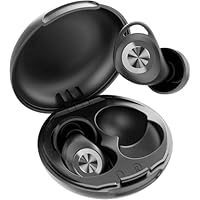 Tapones Oidos Ruido Dormir,45dB Tapones Oidos Cancelacion de Ruido Protección Auditiva para Dormir/Concentración/Conciertos, con 8 Reutilizable Puntas(XS/S/M/L) y Estuche Negro