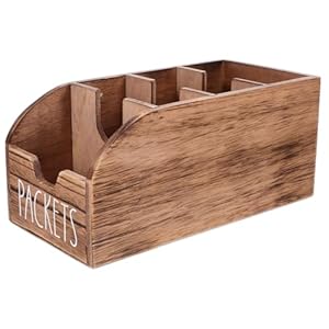 Ounona Vintage Holz Teebeutelablage 55P325K