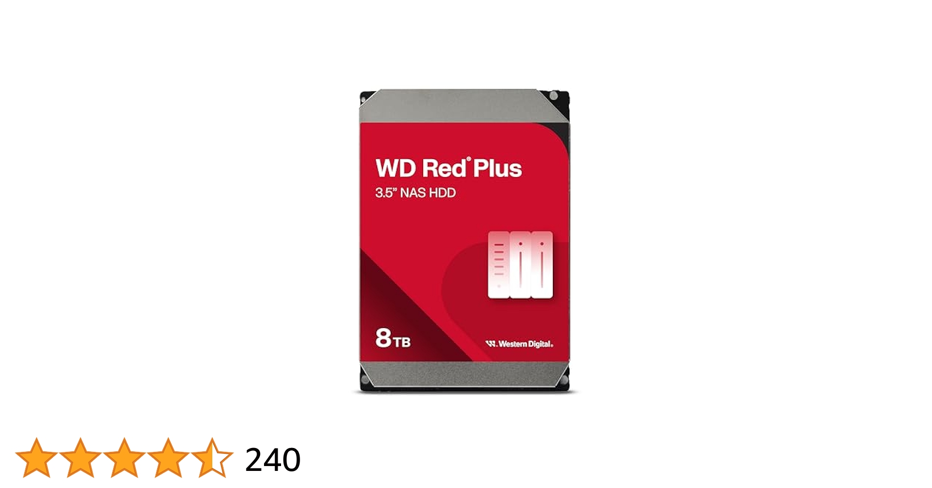 【新品未開封】WD Red Plus 3.5インチ HDD 8TB Amazon | ウエスタンデジタル(Western Digital) WD Red Plus