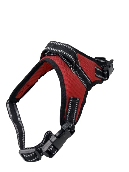See full amazon price history chart for Yucky Dog Belt Padded Dog Harness Reflective Adjustable Neck Strip & Chest Strip Dog Harness Size Medium Adjustable Neck Size 20-26 inch. Adjustable Chest Size 25-32 inch Red Yucky Dog Belt Padded Dog Harness Reflective Adjustable Neck Strip & Chest Strip Dog Harness Size Medium Adjustable Neck Size 20-26 inch. Adjustable Chest Size 25-32 inch Red (B0CMJR2YL4) Amazon Price History, Amazon Price Tracker