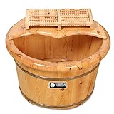 ♥♥ Fußbad ist der Schlüssel zur Gesundheit, Fußbadewanne, Fußwanne Fußkübel, Fußbad Massage,Sauna Eimer,Pediküre Fässer Perfektes Werkzeug zur Ermüdung der Füße und zum Entspannen.