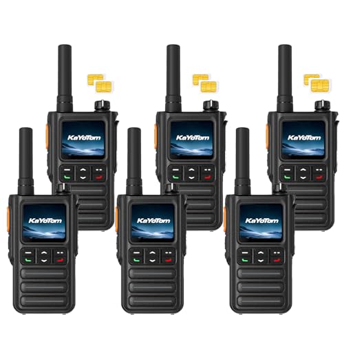 Image of Lifetime Free Rapid GPS Unlimited Range Global Walkie Talkies - Long Range Two Way Radio, IP65 Waterproof, AI Noise Cancellation for Nationwide Outdoor, Logistics, Road Trips & Family (6-Pack)
