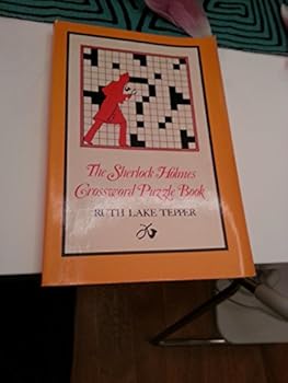 Hardcover Sherlock Holmes Cross Word Puz Book