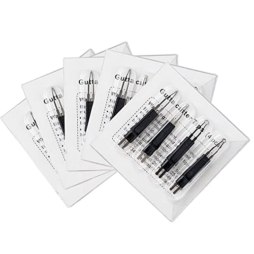 ORILAO 5 X 4pcs/Pack Heated Gutta Cutter Tips for Gutta Percha Point Heating Cutter Tooth Gum