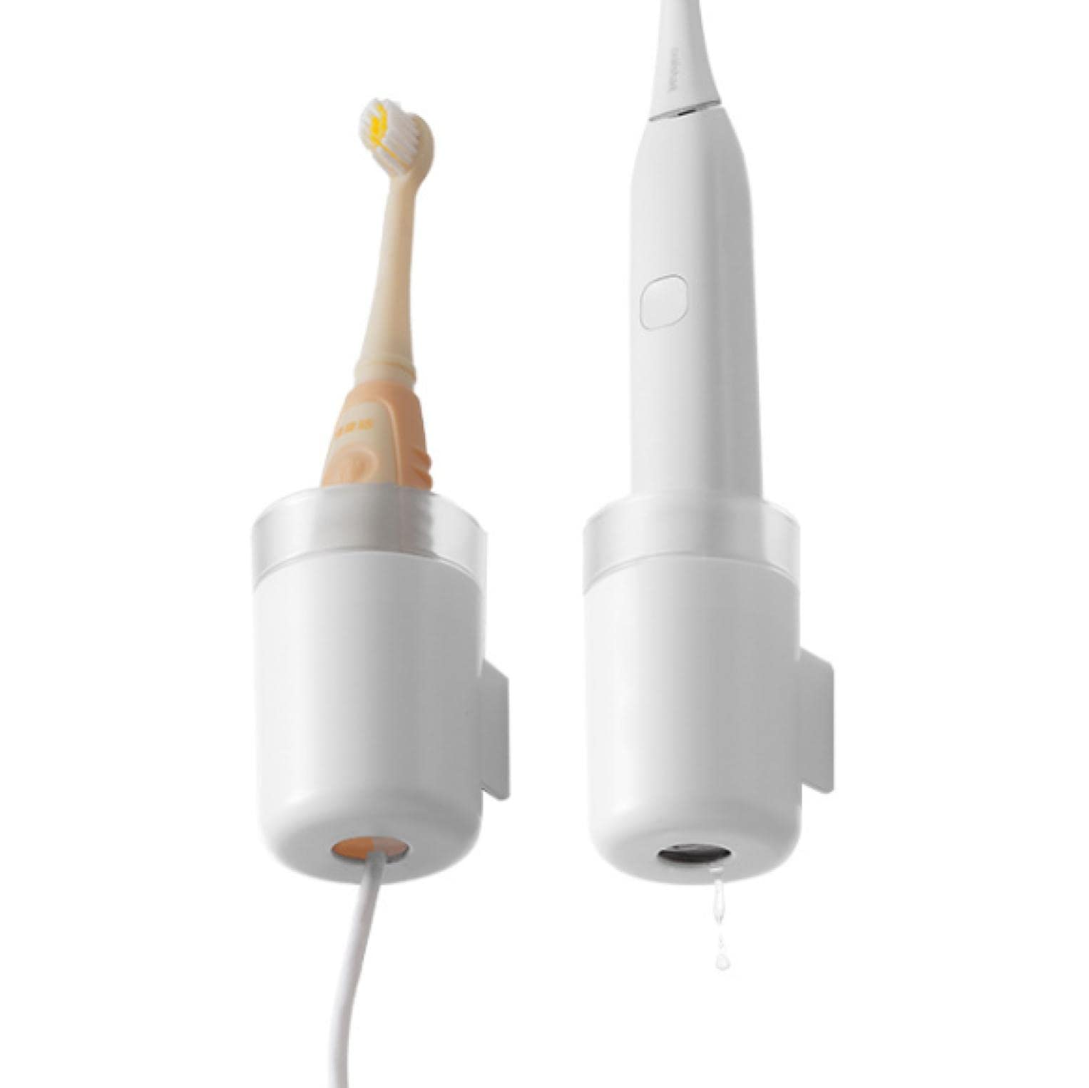 電動歯ブラシ 壁掛け充電器 white ホワイト 楽天市場】【特典付き】［ フィルムフック電動歯ブラシ用充電器