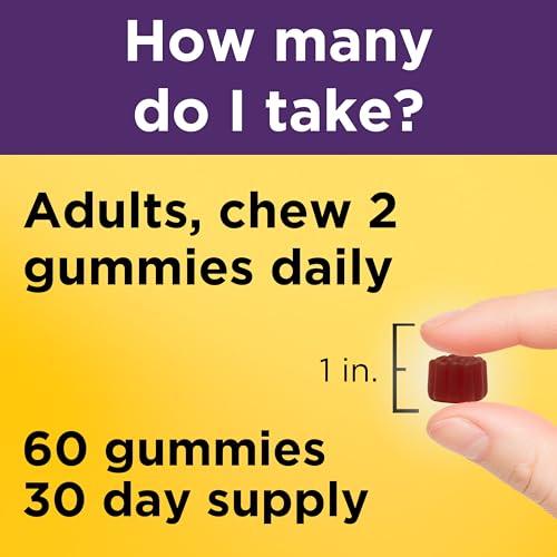 Nature Made Elderberry Gummies with Vitamin C & Zinc, 60 Elderberry Gummies - image 4