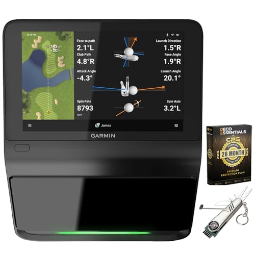 Garmin 010-02542-00 Approach R50 Premium Golf Launch Monitor and Simulator...