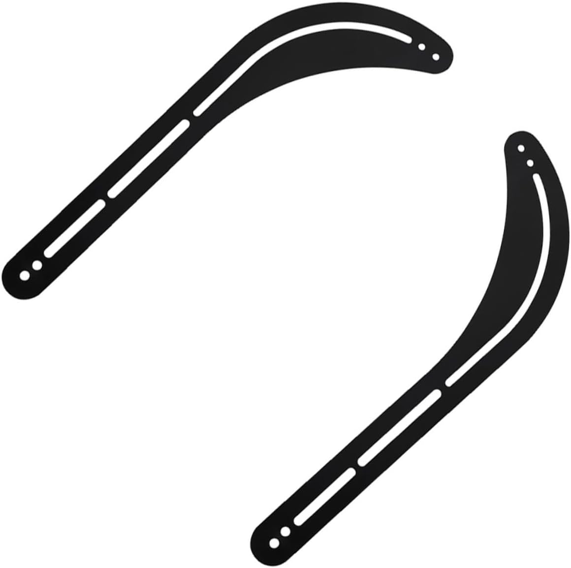 Veemoon 2pcs Soundbar Mount Bracket for Under Above Tv Compatible Design Load Capacity Multiple Installation Methods Stylish Appearance