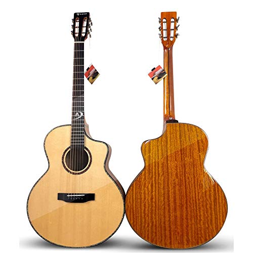JXRYFMCY Guitare Folklorique en épinette en Bois 41 Pouces Placage Matière en Bois spécial Guitare Folklorique pour Les… - Les Beatles, Paul McCartney, John Lennon, RIngo Starr, George Harrison JXRYFMCY Guitare Folklorique en épinette en Bois 41 Pouces Placage Matière en Bois spécial Guitare Folklorique pour Les… – Image 3