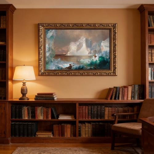 The Icebergs Frederic Edwin Church tableau decoration murale - 5