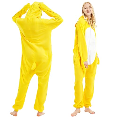flintronic Combinaison Adulte Unisexe, Pyjama Combinaison Animal Femme, Unisexe Pyjama Une Pièce, Party Vêtements Cosplay