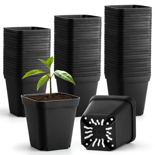 60 Pcs 2.7 Inch Nursery Pots for Seedlings