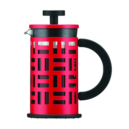 Bodum Eileen 3-Cup Coffee Maker, 12-Ounce, Red
