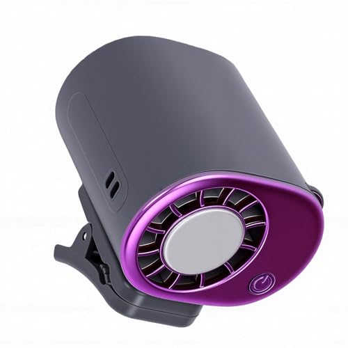 Ventilador de cintura KKPLZZ portátil, refrigeración TEC, 199 velocidades 4