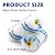 PROFOCON 61 Piece Small Paint Roller Covers Kit,4 inch Mini Paint Roller (1/2 Inch Nap) with Roller Frame,Microfiber Paint Rollers for Painting Walls Contractor
