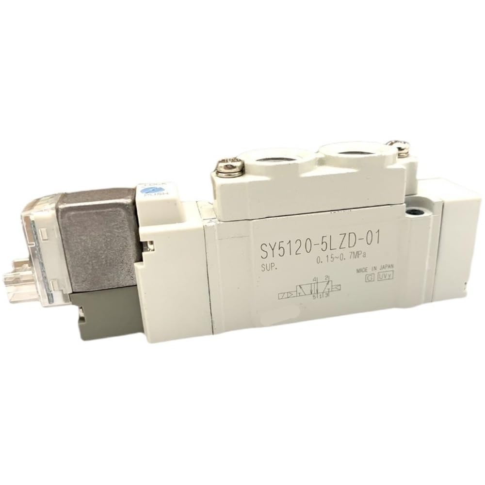 Électrovanne SY7120 5DZD C10 SMC à 2 positions et 3 voies pour contrôle pneumatique