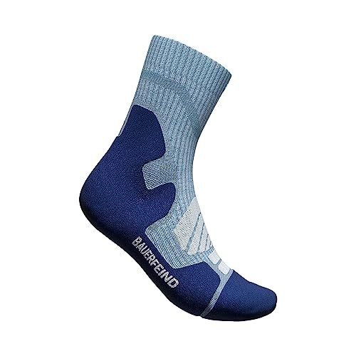 BAUERFEIND Wandersocken Outdoor Performance Mid Cut Socks“ für Outdooraktivitäten wie Wandern (Trekking, Hiking), 1 Paar Sportsocken aus Wolle (Merino)