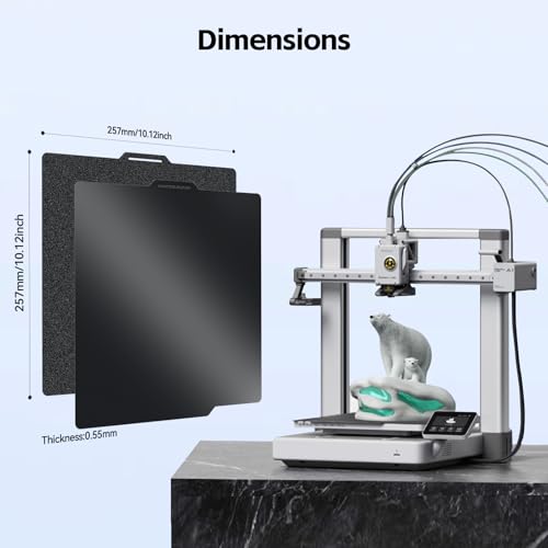 image for UniTak3D PEI Build Plate for Bambu Lab P1S/P1P/X1C/X1/X1E/A1 Series 3D