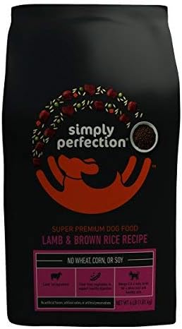 Super Premium Lamb & Brown Rice Recipe Dry Dog Food 4 Lb Bag, Model:MODEL - 134