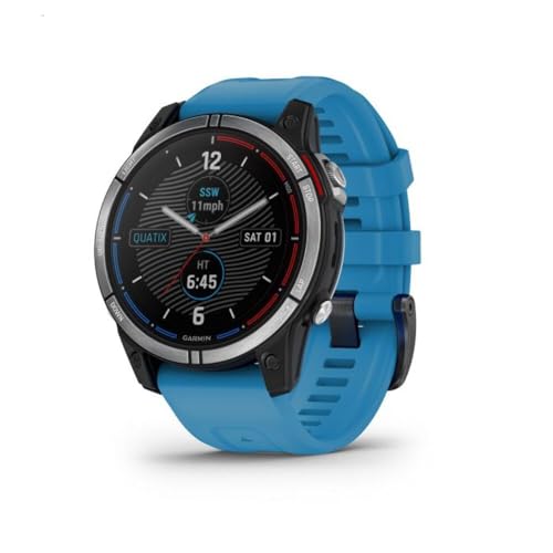 Garmin quatix® 7 Standard Edition, Marine GPS Smartwatch, orologio durevole con carte costiere e mappe dell'entroterra