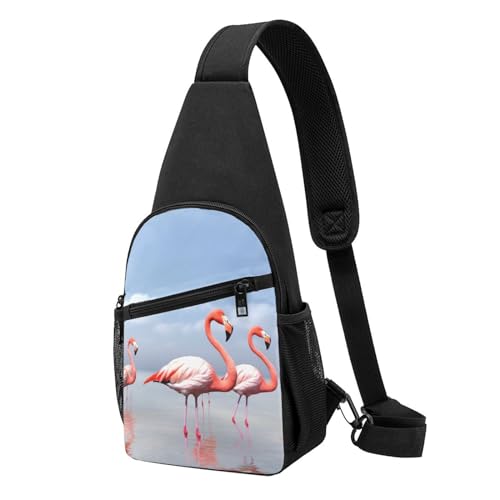 Sac à dos monobretelle imprimé plage parfait pour la randonnée et les excursions