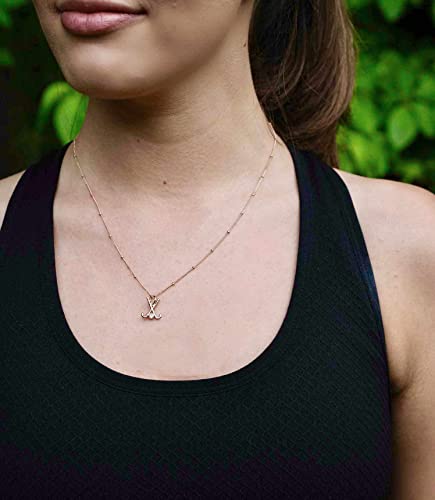 Chelsea Charles Field Hockey Charm Necklace3