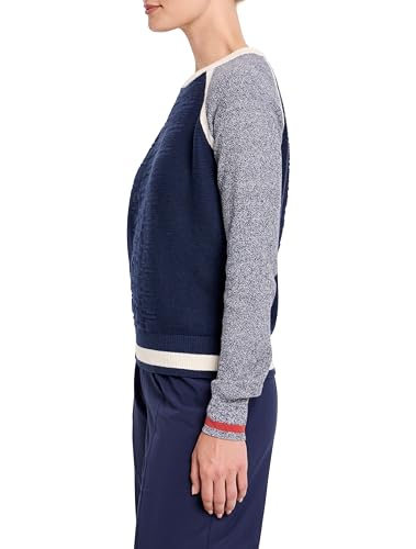 NIC+ZOE Women's Mixed Stitch Sweater3