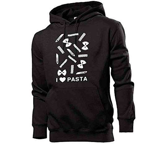 Sudadera con capucha para hombre con texto 