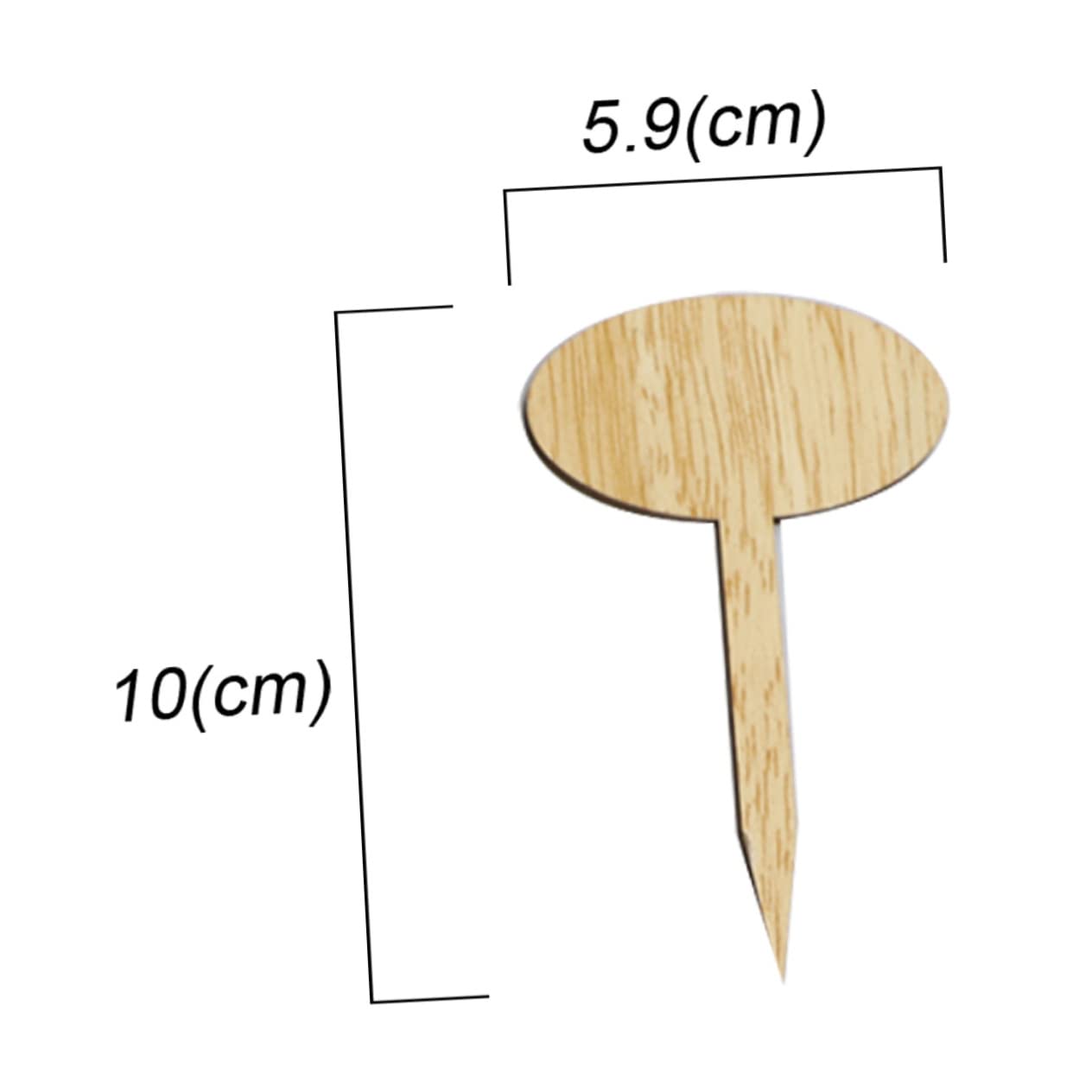 Abaodam 100pièces Étiquettes De Jardin Marqueurs De Plantes Pour Décoration De Jardin Et Projets Étiquettes Reutilisables Élégantes Pour Petits Pots