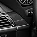 Betterhumz Car Dashboard Panel Trim Sticker for BMW E70 E71 2008-2013 X5 X6 Series Passenger Copilot Glove Box Panel Wrap for Alcantara Tuning Accessories