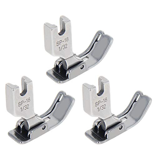 Othmro 3 piezas Pie prensatelas para máquina de coser industrial miniatura 1