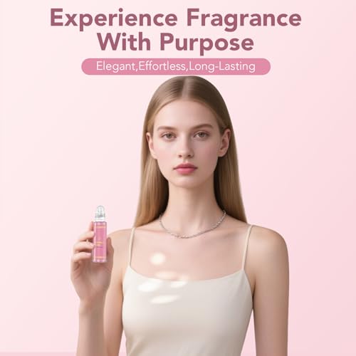 Perfume Oil Roll-on for Women, Long-Lasting Floral Fruity Scent, Elegant Roll-on Fragrance, Portable Ball Bearing Bottle, 10ml3