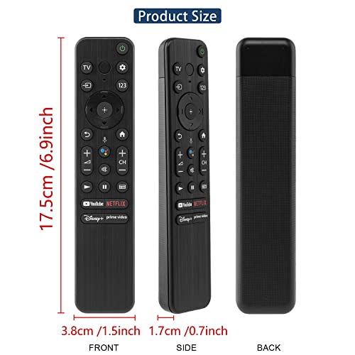 Rmf-Tx800U Remote Control For Sony 4Κ 8K Hd Smart Tv, Chunghop Mg3-Tx800U Voice Remote Control For Sony Bravia All 2022 4K 8K Hd Tv Xr Kd Series Tv #TOP6