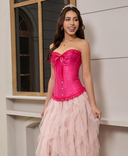 Image of SZIVYSHI 14-Bone Overbust Corset Top