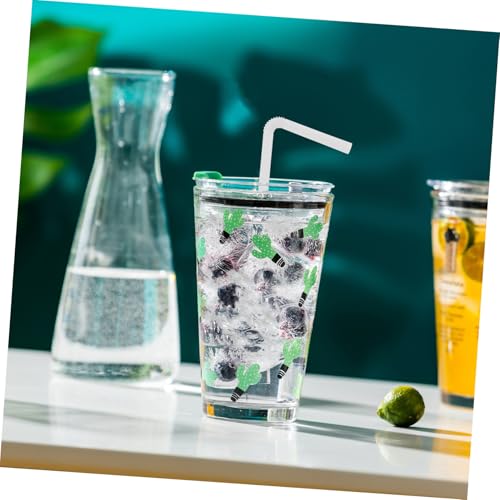 30 pitillos flexibles desechables con funda de papel miniatura 7