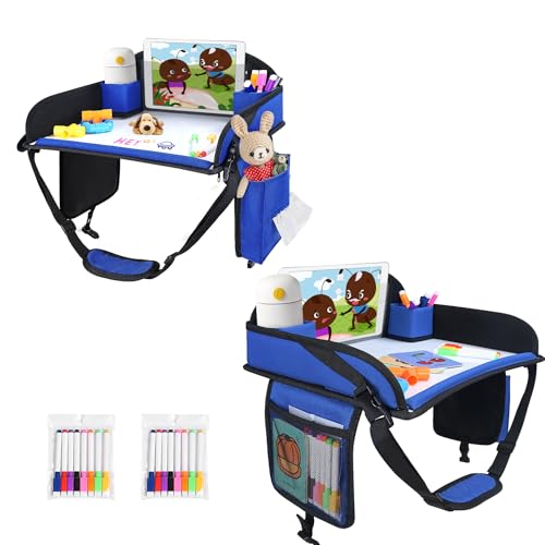 UTOLOVE 2Pcs Kids Travel Tray