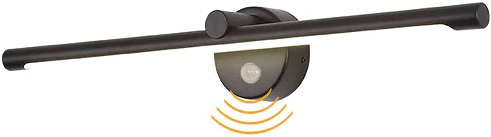 Lampe murale de bain noire LED pour miroir et armoire de toilette