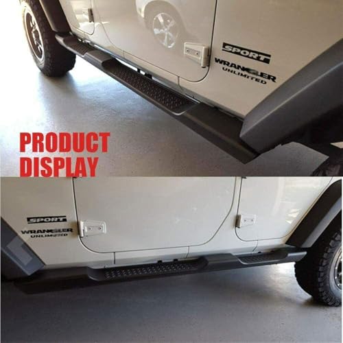 Estribos laterales para Jeep Wrangler JK 2007-2017 miniatura 5