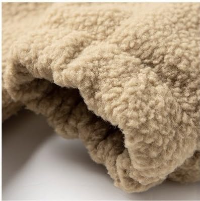 Custom Men's lamb wool Jackets With Quilting Lining For Winter Mens Military Cargo Coat Jacket Sherpa cotton Outerwear