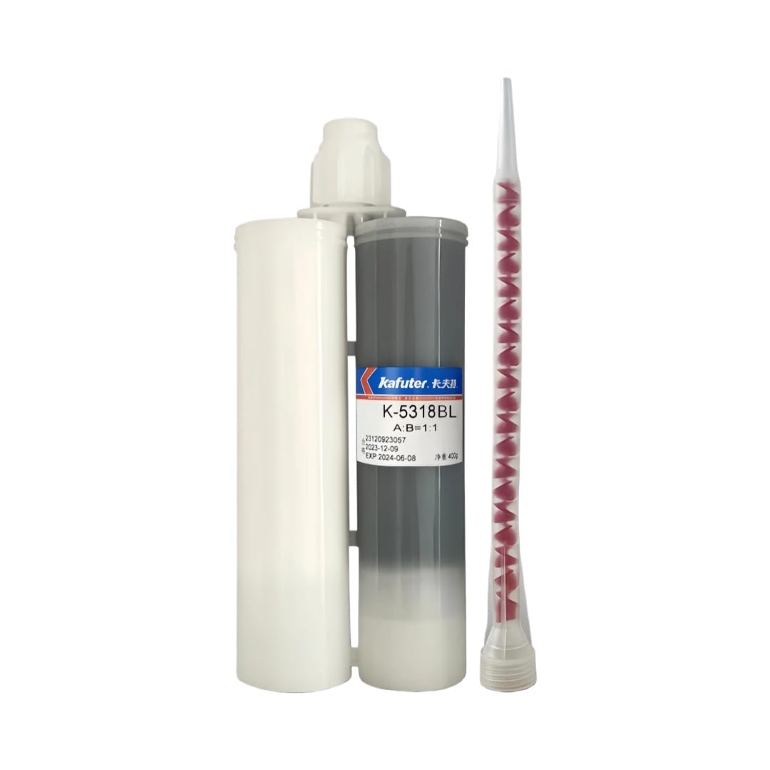 VIDOO Kafuter Adhésif Élastomère d'Enrobage 400g, Colle Mastic Étanche et Isolant pour Compteurs et Appareils - K-5318BL