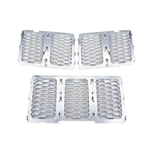 Rejilla delantera coche con inserto frontal de panal para Grand Cherokee 1