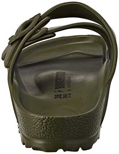 Image of birkenstock Arizona Eva Mules /Clogs Men Black Mules Shoes, Green, 8 US
