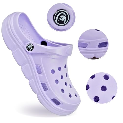 Image of PIMIO Garden Clogs for Women and Men,Slip On Work Shoes with Arch Support,Womens Mens Quick-Dry Water Shoes Casual Sandals,Comfortable Slippers